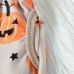 【6M-5Y】2-piece Kids Halloween Print Long Sleeve Sweatshirt And Pants Set