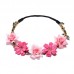 Small Gesang Flower Rose Headband - 5405