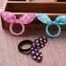 Children’s Hair Ring Korean Style Bow Hair Ring Rabbit Ears Hair Band Rope Hair Accessories