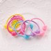 Double Beads Cartoon Children’s Hair Ring Candy Color Children’s Head Rope Hair Band Rubber Band Hair Accessories