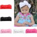 Girl Baby Toddler Kid Stretch Rabbit Bow Headband Turban Knot Hairband Head Wrap